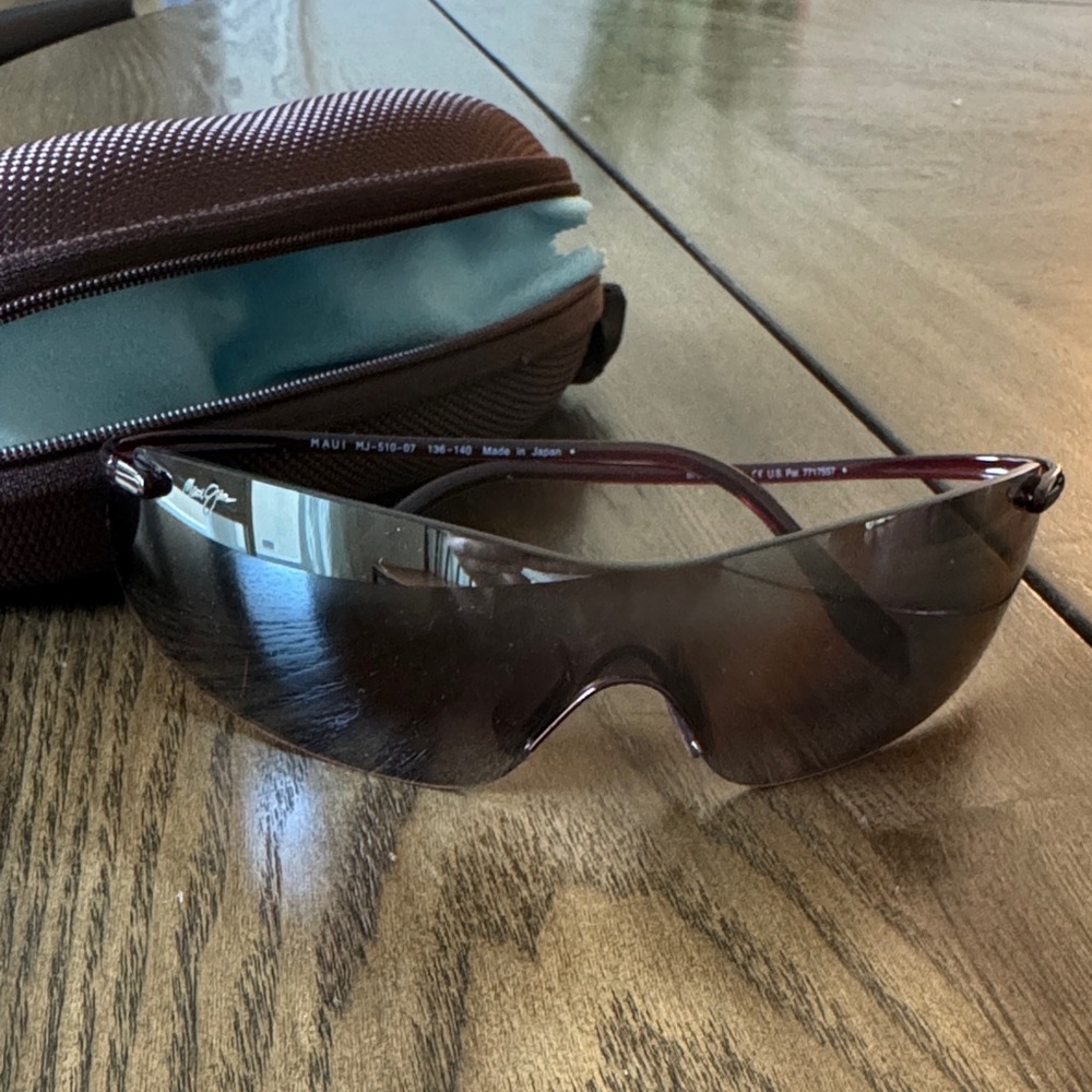 Maui Jim Black and Brown Sunglasses
